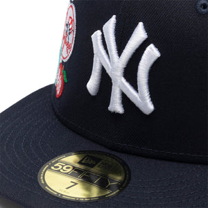 New Era New York Yankees State Flower T-Shirt: Navy