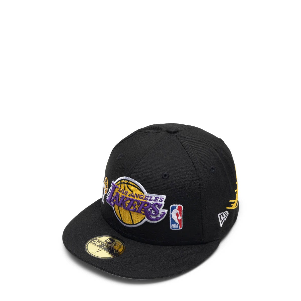 59FIFTY LOS ANGELES LAKERS COUNT THE RINGS FITTED CAP PURPLE