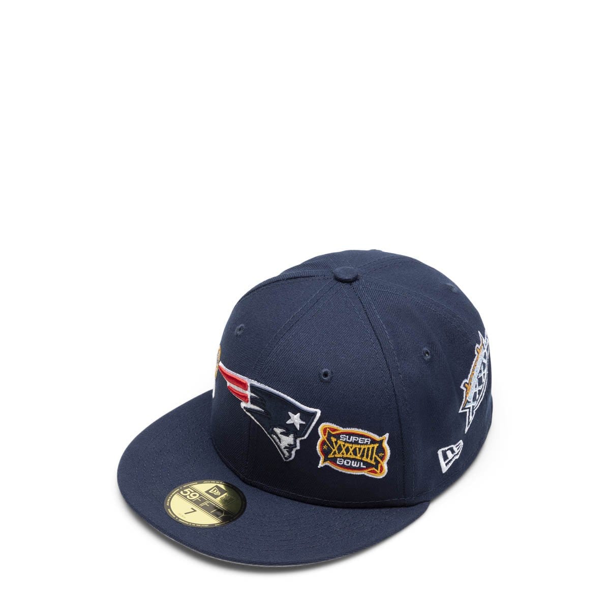 59FIFTY PATRIOTS COUNT THE RINGS FITTED CAP NAVY