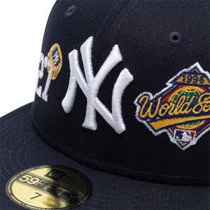 Shop New Era 59Fifty Yankees Count the Rings Hat 60224554 black