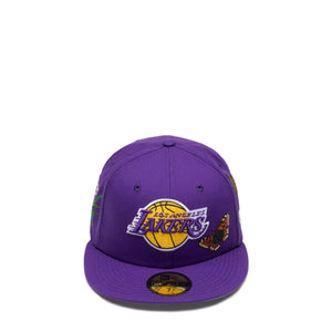 Los Angeles Lakers Black Purple New Era 59Fifty