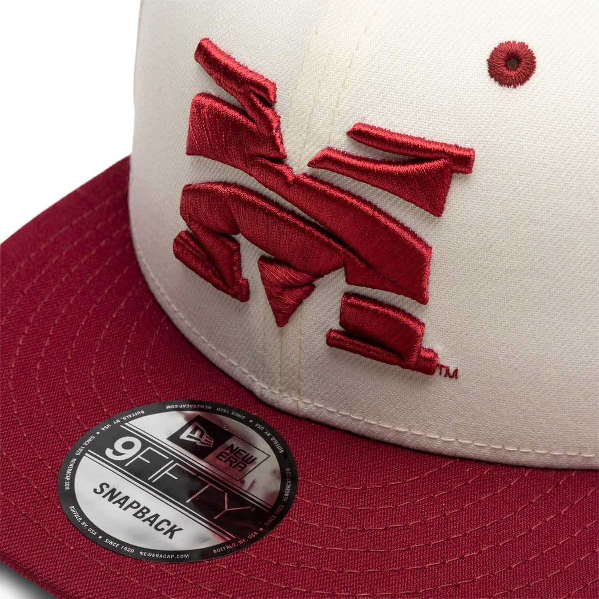 New Era Headwear BURGUNDY / O/S HBCU 950 MORTIG