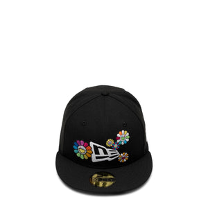 New Era x Takashi Murakami Flower Flag 59Fifty Fitted Hat Black