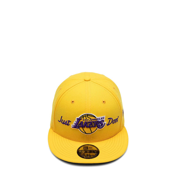 Yellow lakers cap - New era lakers cap by New Era.