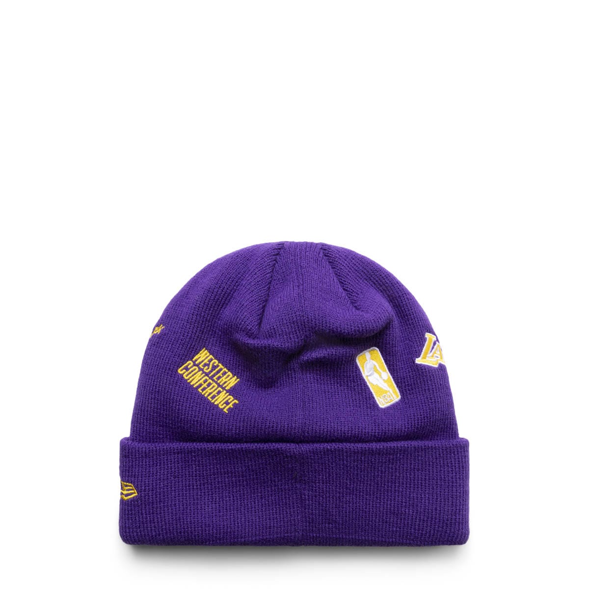 New Era Headwear PURPLE / O/S KNIT IDENTITY LA LAKERS BEANIE