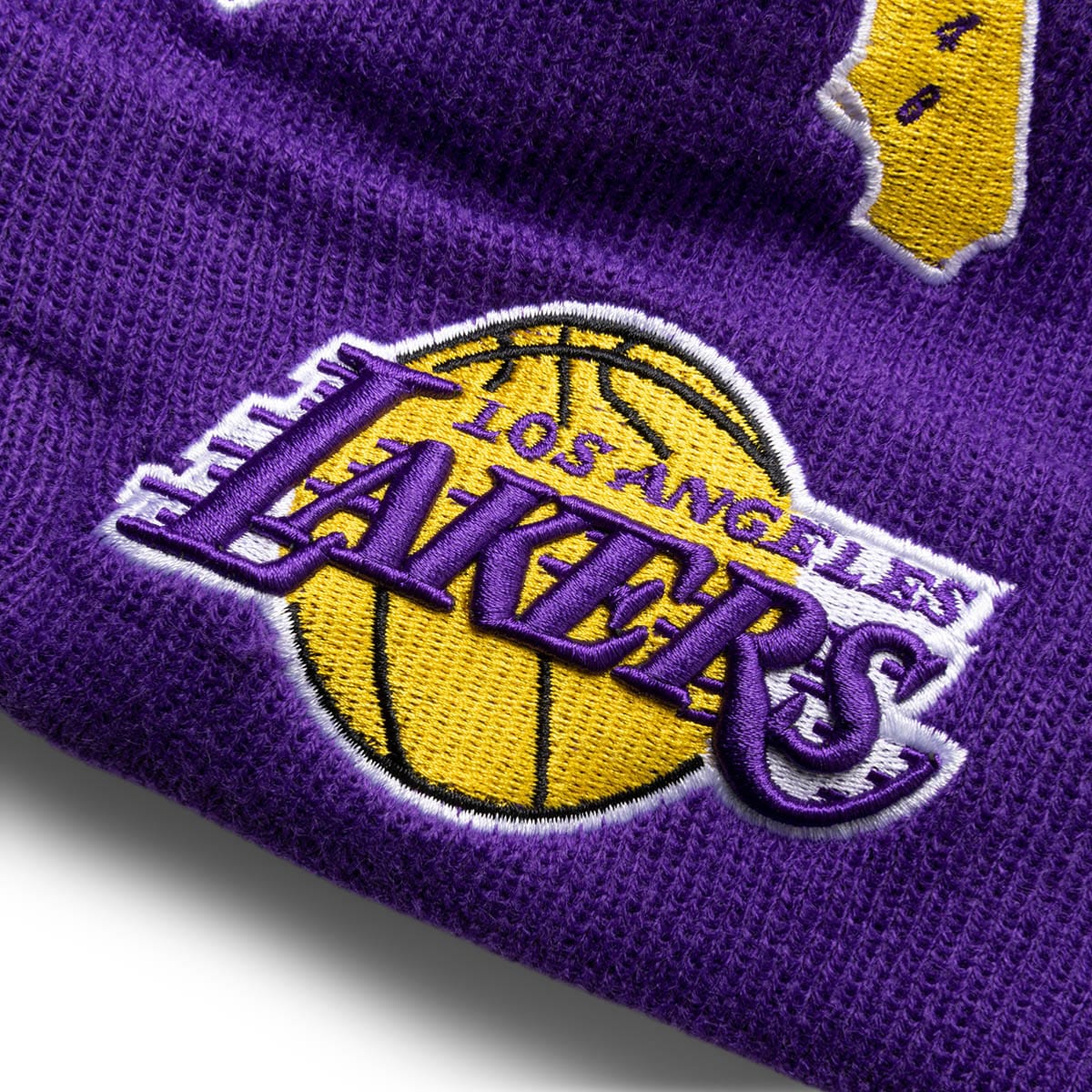 New Era Headwear PURPLE / O/S KNIT IDENTITY LA LAKERS BEANIE