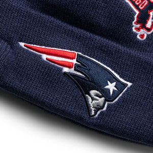 KNIT IDENTITY NEW ENGLAND PATRIOTS BEANIE NAVY