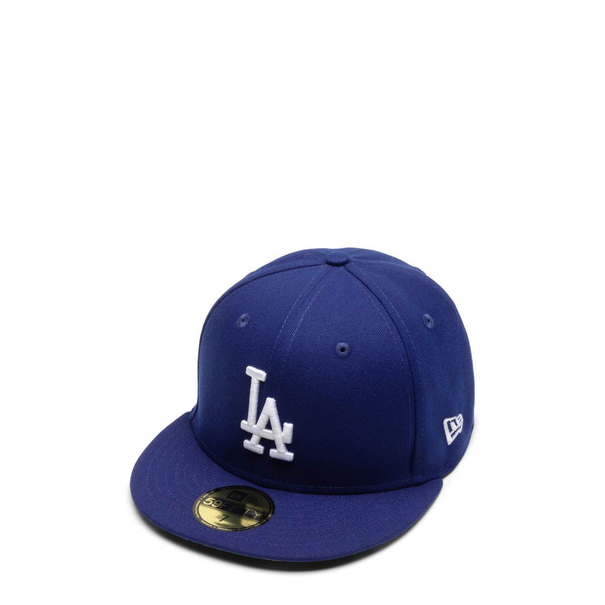 New Era Fitted La Dodgers Cream/Royal Blue 7 3/4