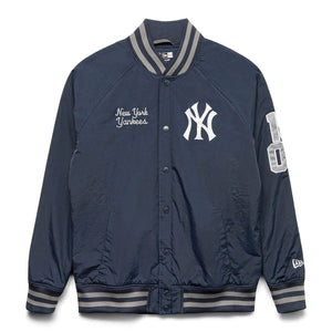 New York Yankees Mitchell & Ness Exploded Logo Navy Warm Up