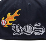 New Era Headwear SCRIBBLE 5950 11097 BOSRED  OTC