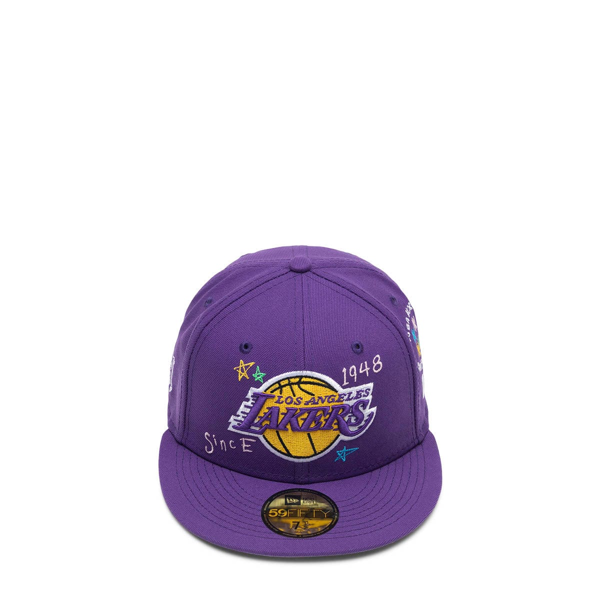 New Era x Felt 5950 Fitted Los Angeles Lakers 7 1/8 / Purple