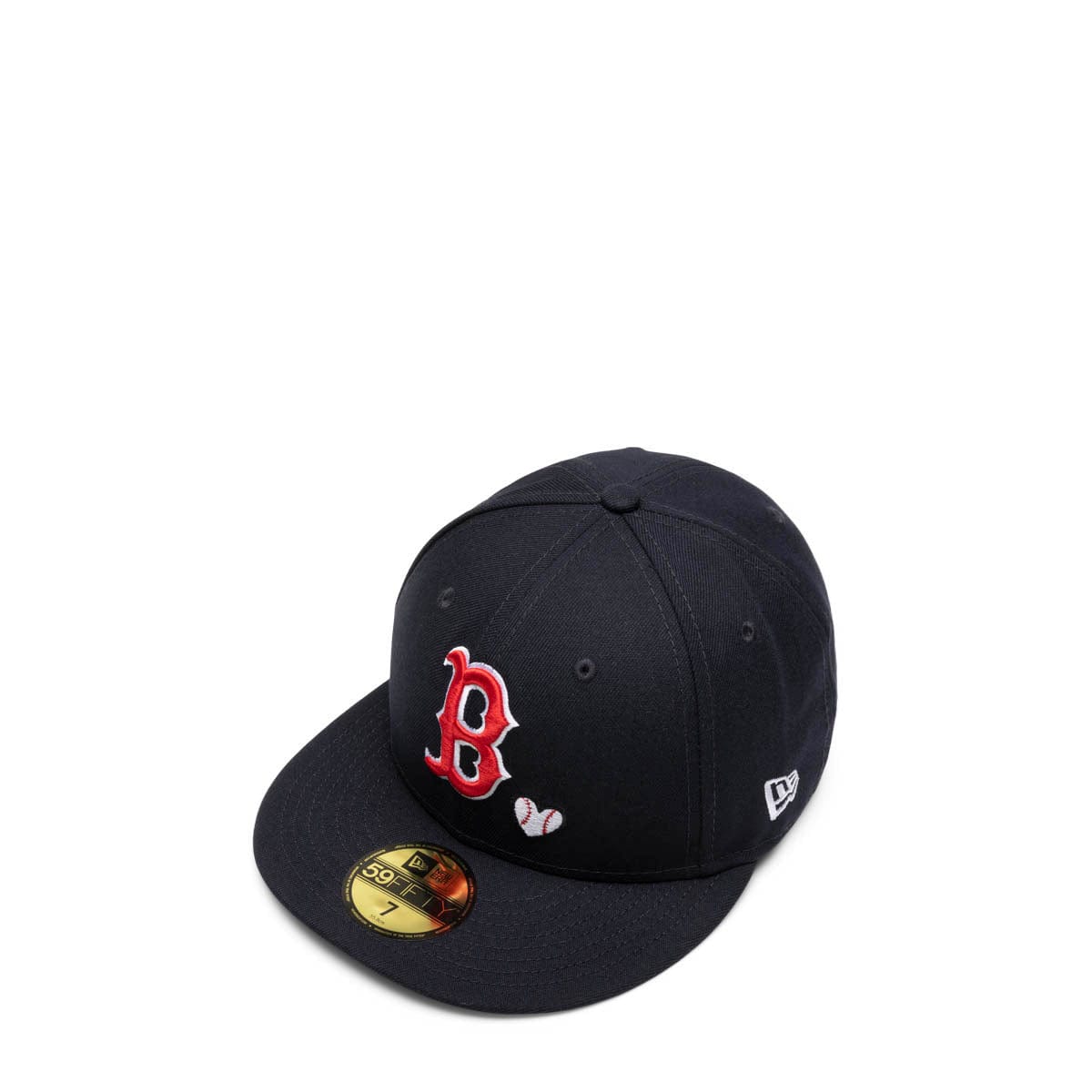 59FIFTY TEAM HEART BOSTON RED SOX FITTED CAP NAVY | Bodega