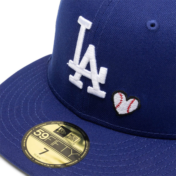 LA Dodgers MLB Wave Blue 59FIFTY Fitted Cap