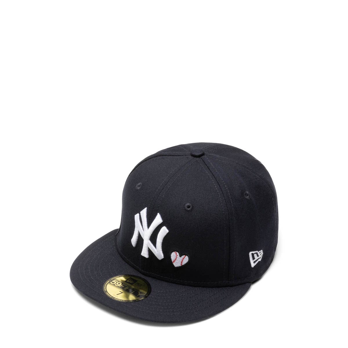 Shop New Era 59Fifty New York Yankees Team Heart Hat 60243662 blue