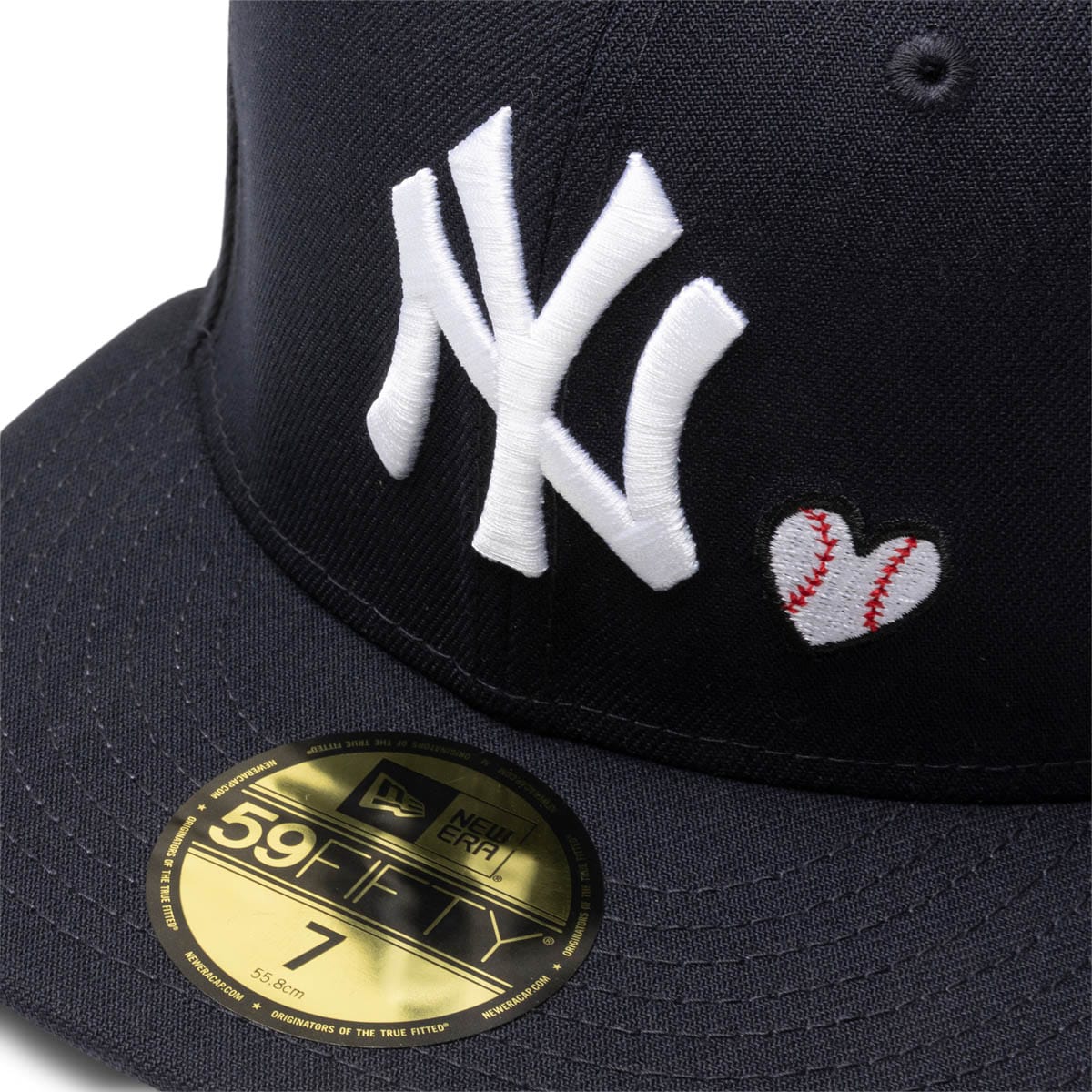 New Era 59FIFTY MLB Chicago White Sox Team Heart Fitted Hat 7 5/8