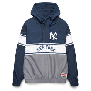 New York Yankees Nike Cooperstown Collection V-Neck Pullover Windbreaker -  Navy/White