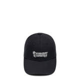 Nonnative Headwear BLACK / O/S DWELLER 6P CAP "SUMMER EVENING"