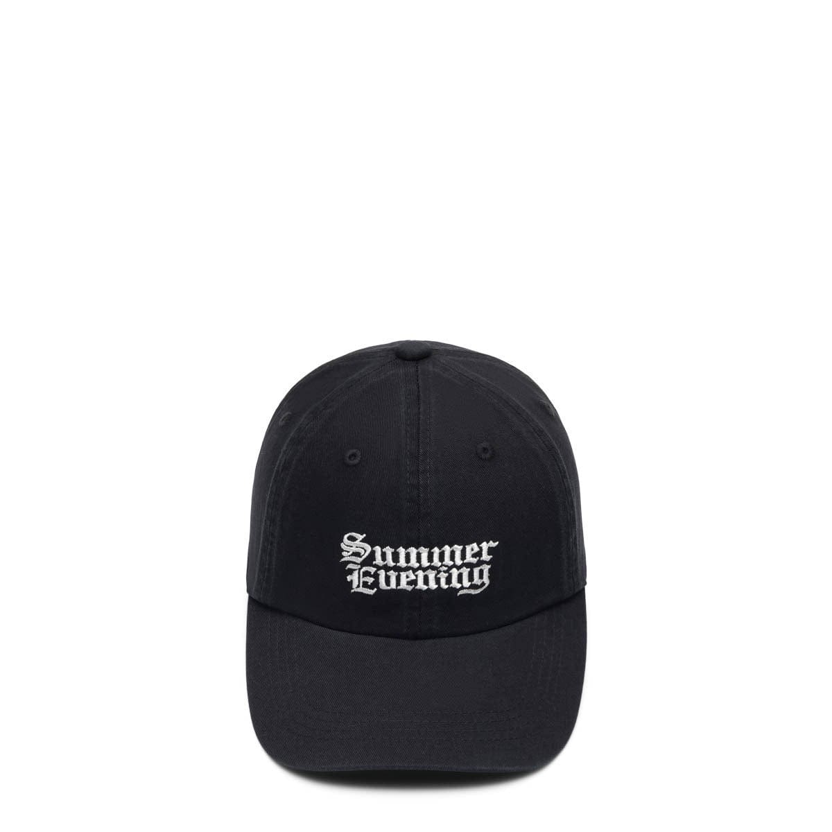 Nonnative Headwear BLACK / O/S DWELLER 6P CAP "SUMMER EVENING"