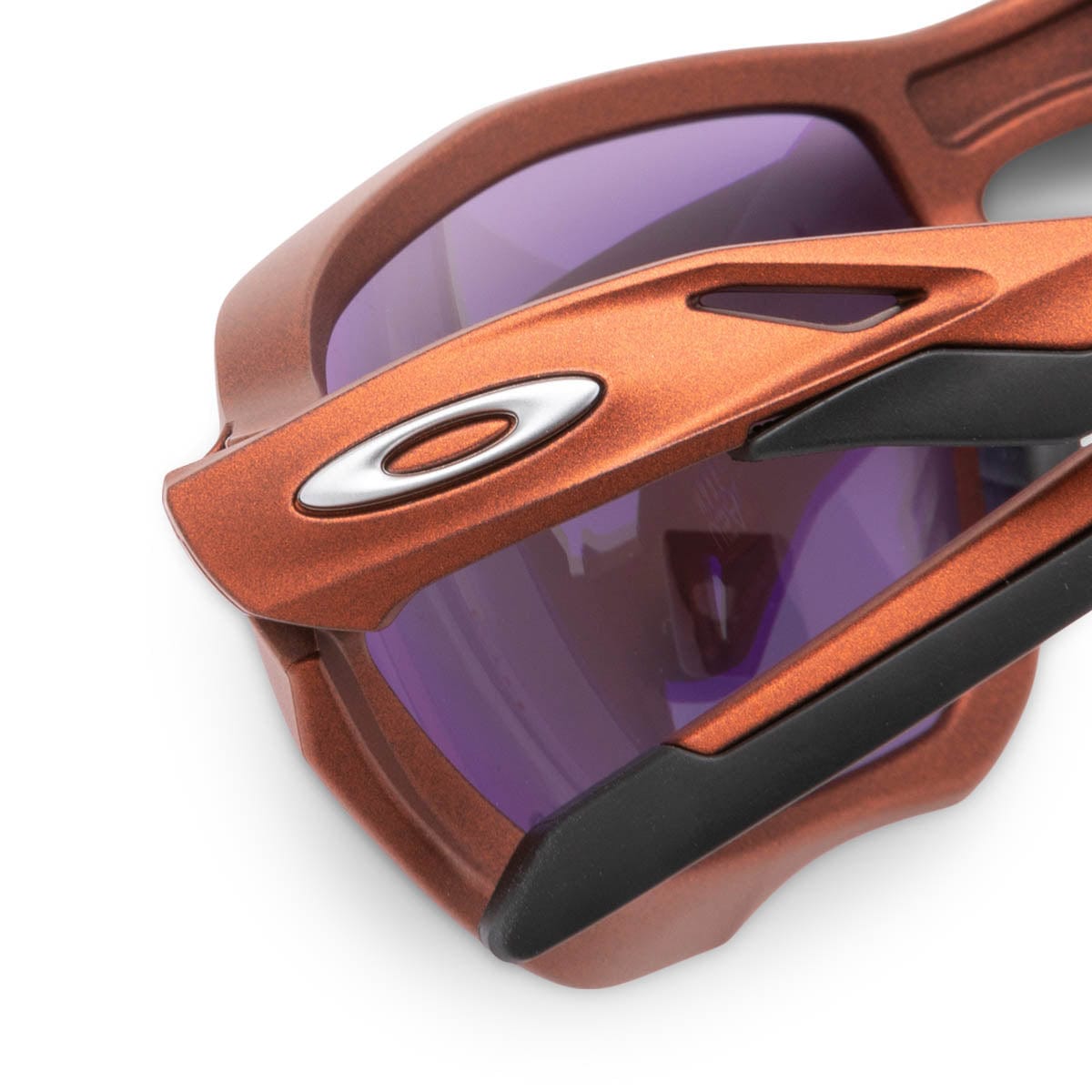 Oakley Factory Team Eyewear ORANGE/PRIZM VIOLET / O/S X BRAIN DEAD PLAZMA