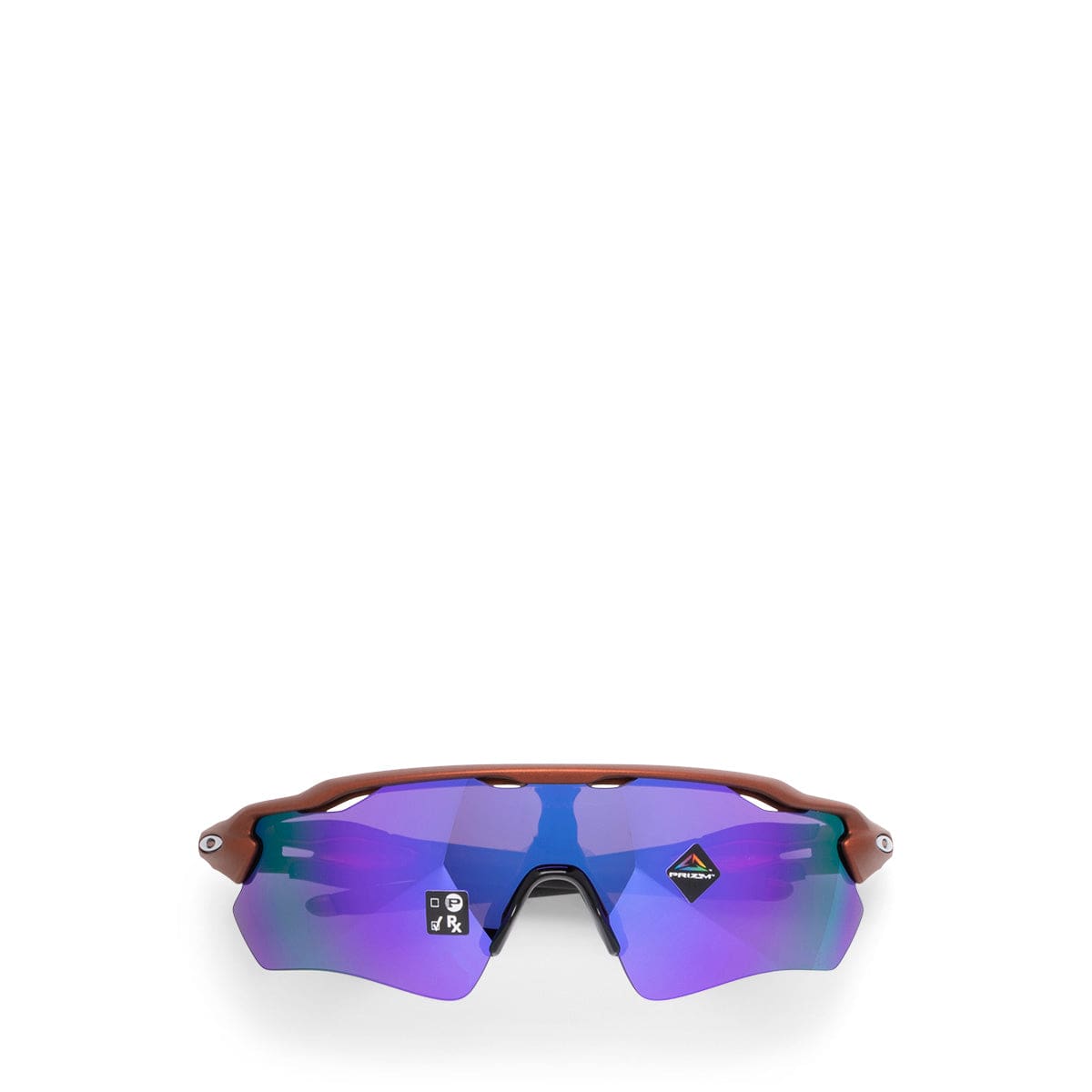 Oakley Factory Team Eyewear ORANGE/PRIZM VIOLET / O/S X BRAIN DEAD RADAR EV PATH