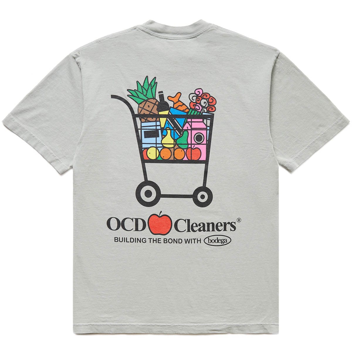 OCD Cleaners T-Shirts X BODEGA GROCERY CART TEE