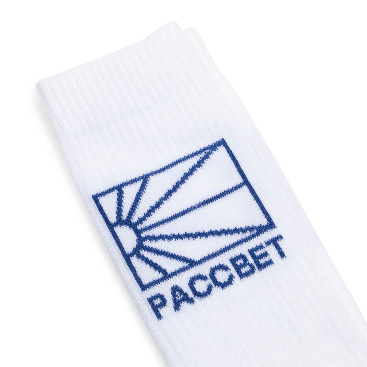 PACCBET Socks WHITE / L LOGO 1 SOCKS KNIT