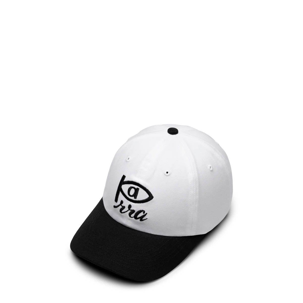 By Parra Headwear WHITE / O/S WEIRD EYE LOGO 6 PANEL HAT