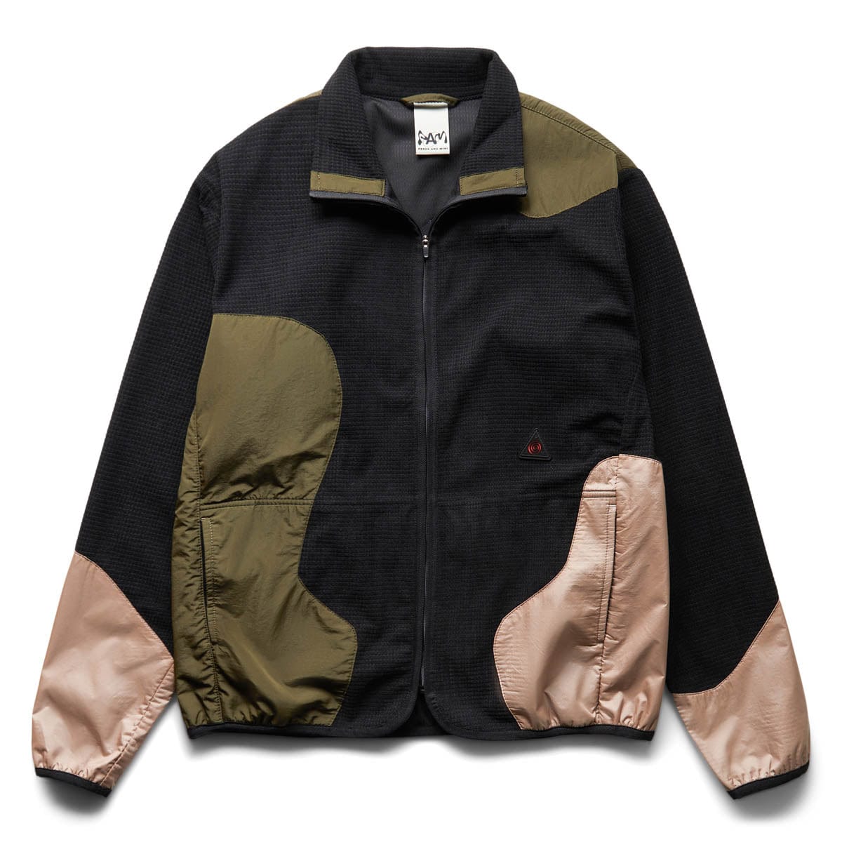 Perks and Mini Outerwear PATCHED FLEECE JACKET