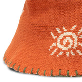 Perks and Mini Headwear ORANGE AID / O/S LA - A+ SYMBOL KNITTED HAT