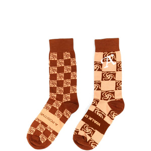 Perks and Mini Socks MULTI / O/S PINWHEEL SOCKS