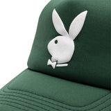 Pleasures Headwear GREEN / O/S X PLAYBOY BUNNY TRUCKER HAT