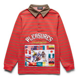 Pleasures Shirts CHAMPIONSHIP RUGBY LONG SLEEVE