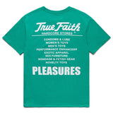 Pleasures FAITH T-SHIRT KELLY GREEN