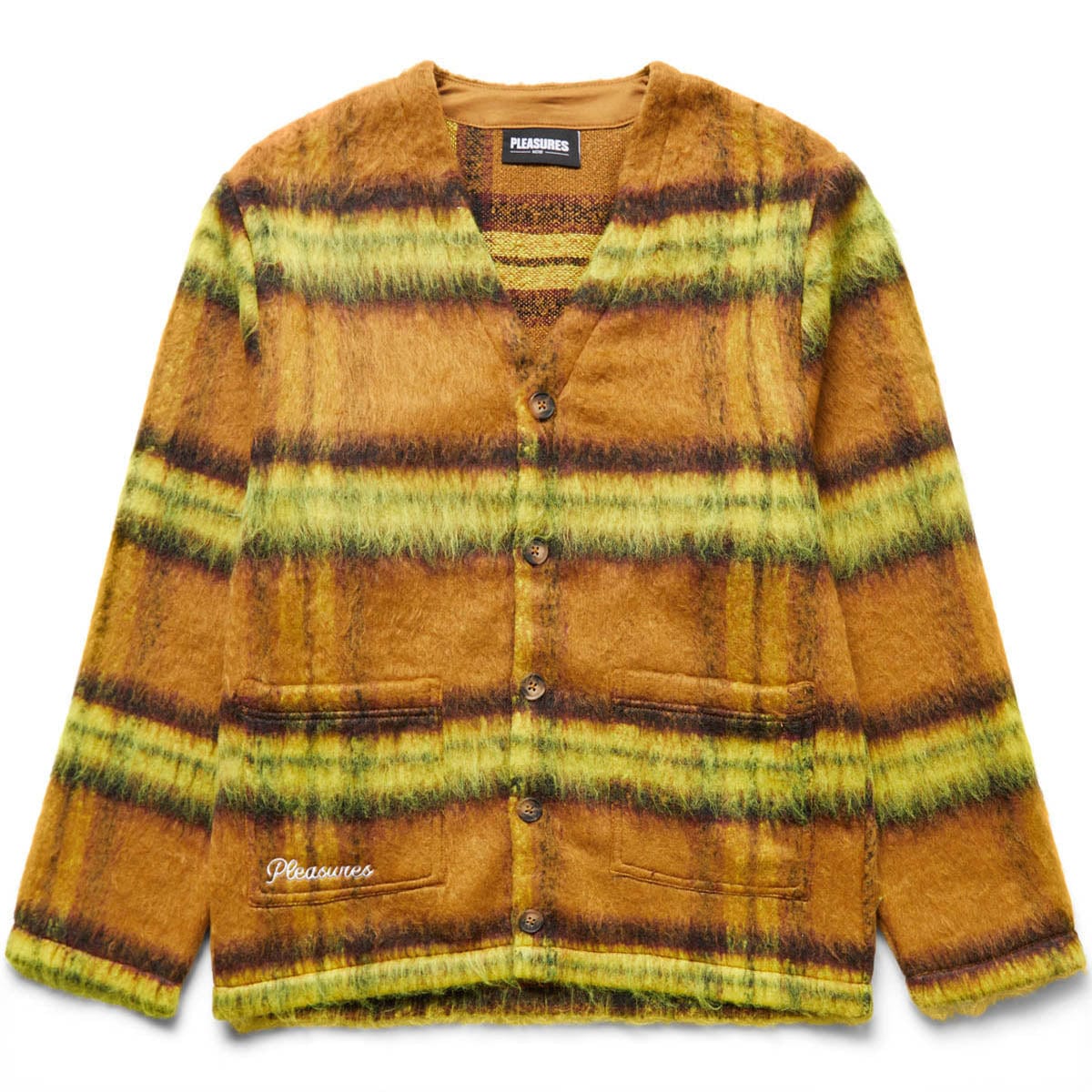 Pleasures FORTUNE CARDIGAN YELLOW