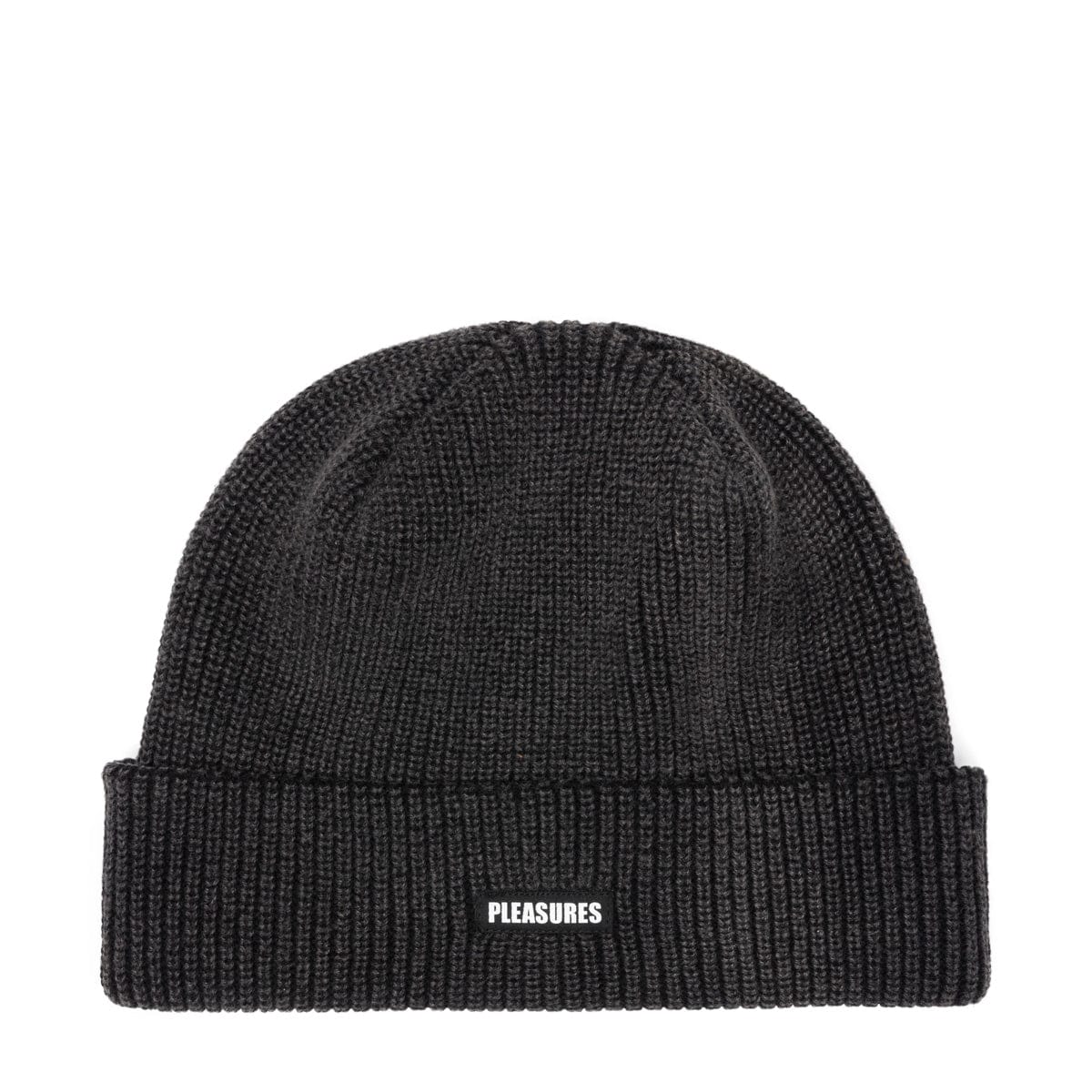 Pleasures IMPACT LOGO BEANIE BLACK