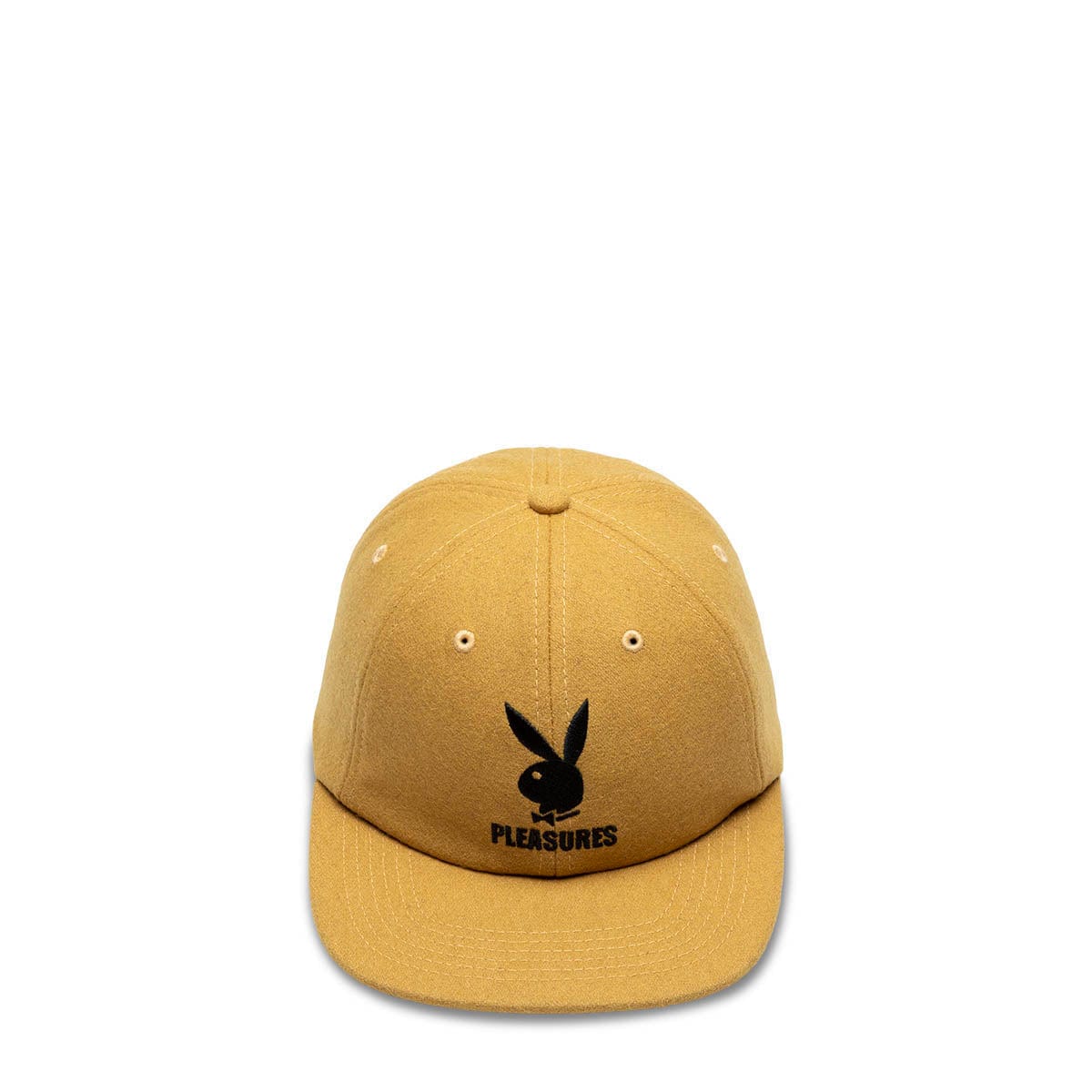 Pleasures X PLAYBOY WOOL STRAPBACK HAT Mustard 