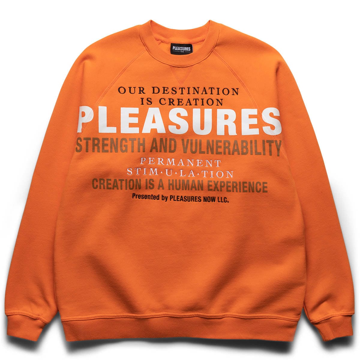 Pleasures Hoodies & Sweatshirts PERMANENT CREWNECK