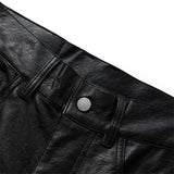 Pleasures Bottoms VEGAN LEATHER 5 POCKET PANTS