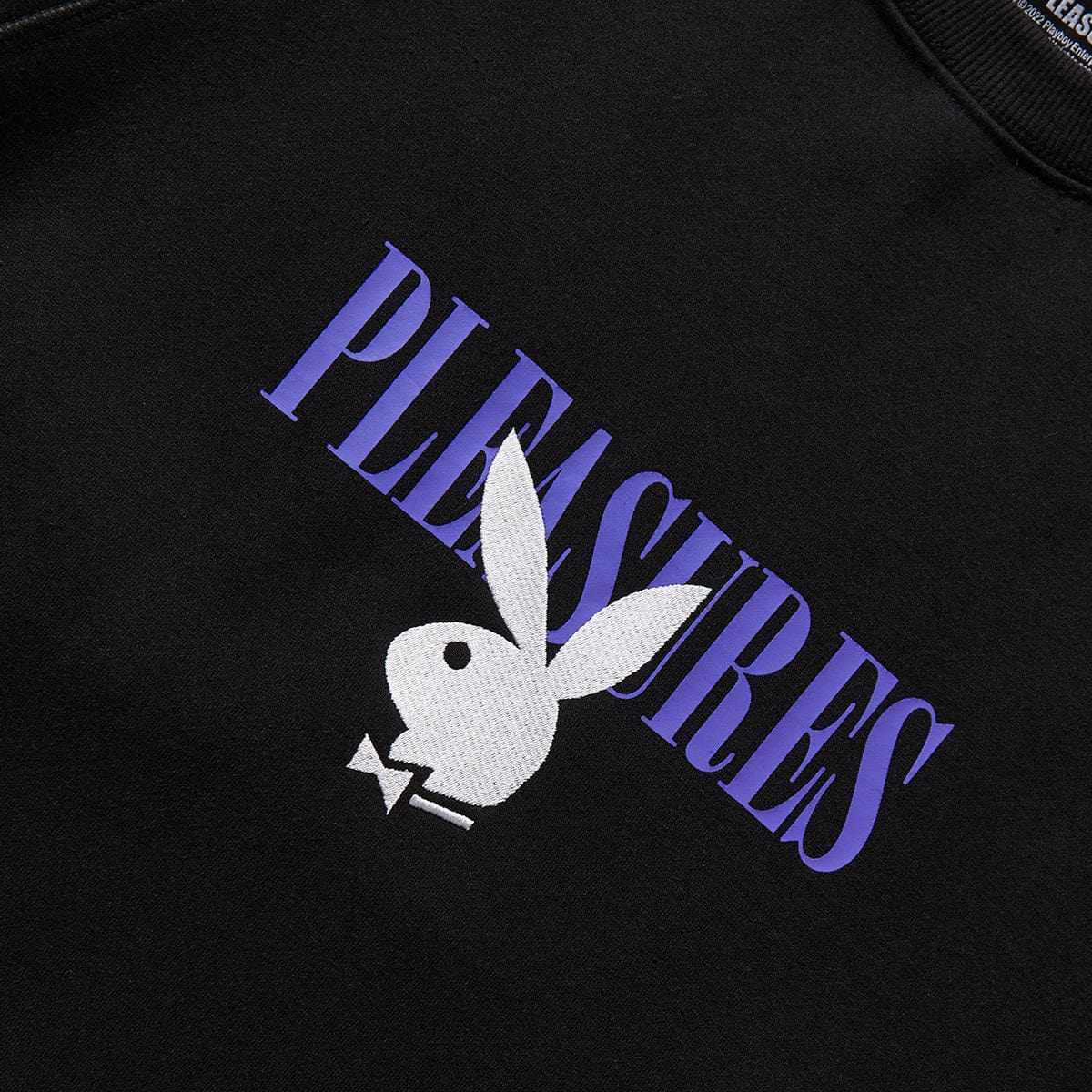 Pleasures Hoodies & Sweatshirts X PLAYBOY BUNNY LOGO CREWNECK