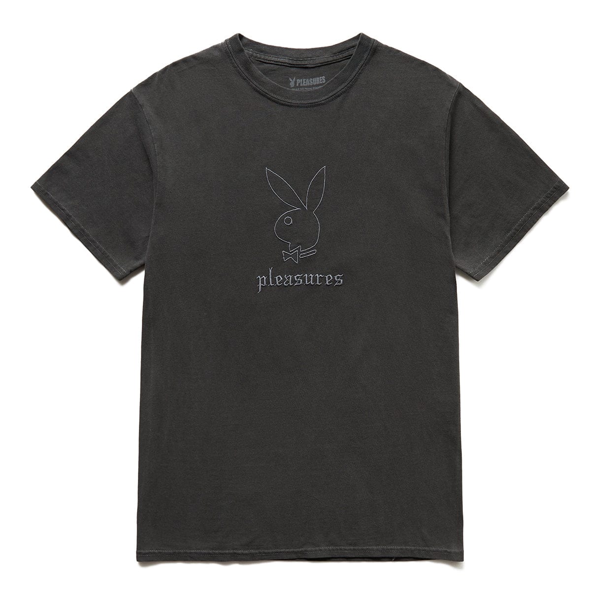 Pleasures T-Shirts X PLAYBOY ENTERTAINMENT PIGMENT DYE T-SHIRT