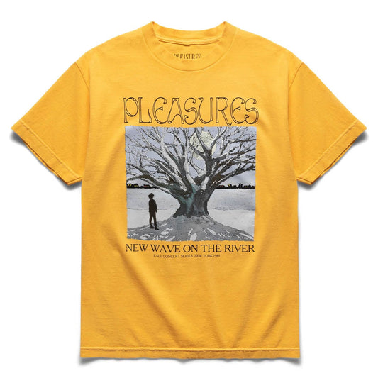 Pleasures T-Shirts RIVER PIGMENT DYE T-SHIRT