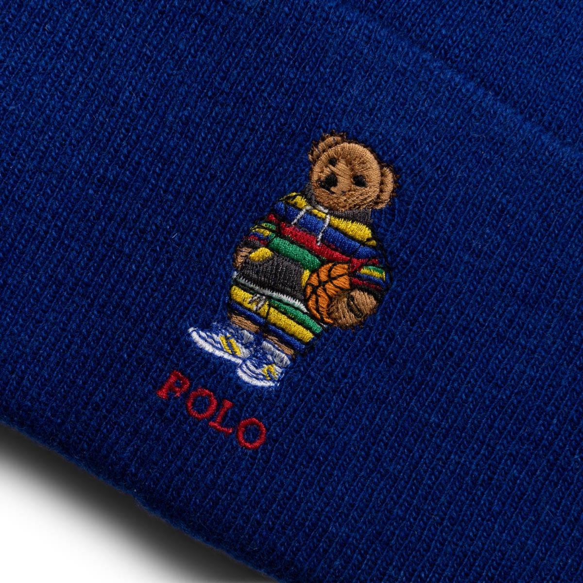 Polo Ralph Lauren Headwear HERITAGE ROYAL / O/S ACTIVE BEAR BEANIE