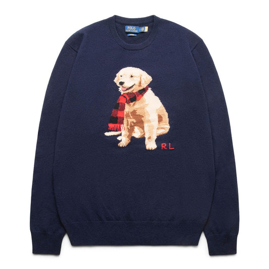 Polo Ralph Lauren Knitwear CASHMERE HOLIDAY DOG SWEATER