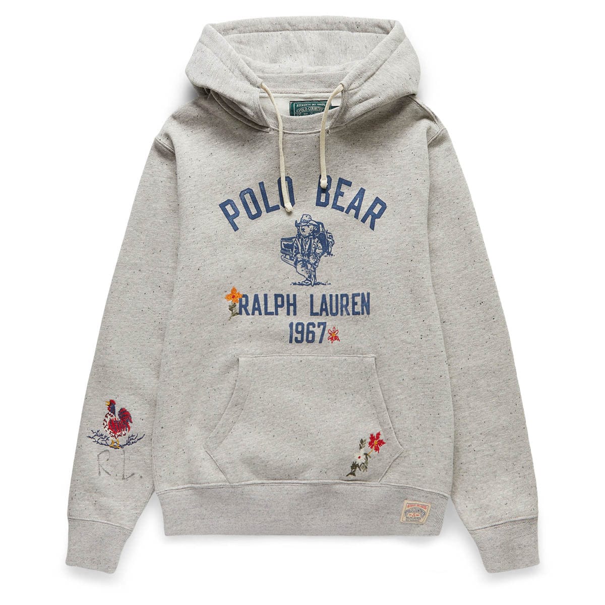 Polo Ralph Lauren Hoodies & Sweatshirts DENIM BEAR GRAPHIC HOODIE