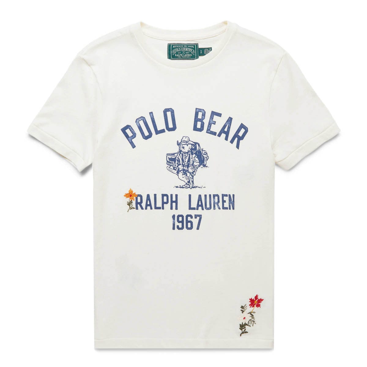 Polo Ralph Lauren T-Shirts DENIM BEAR GRAPHIC T-SHIRT