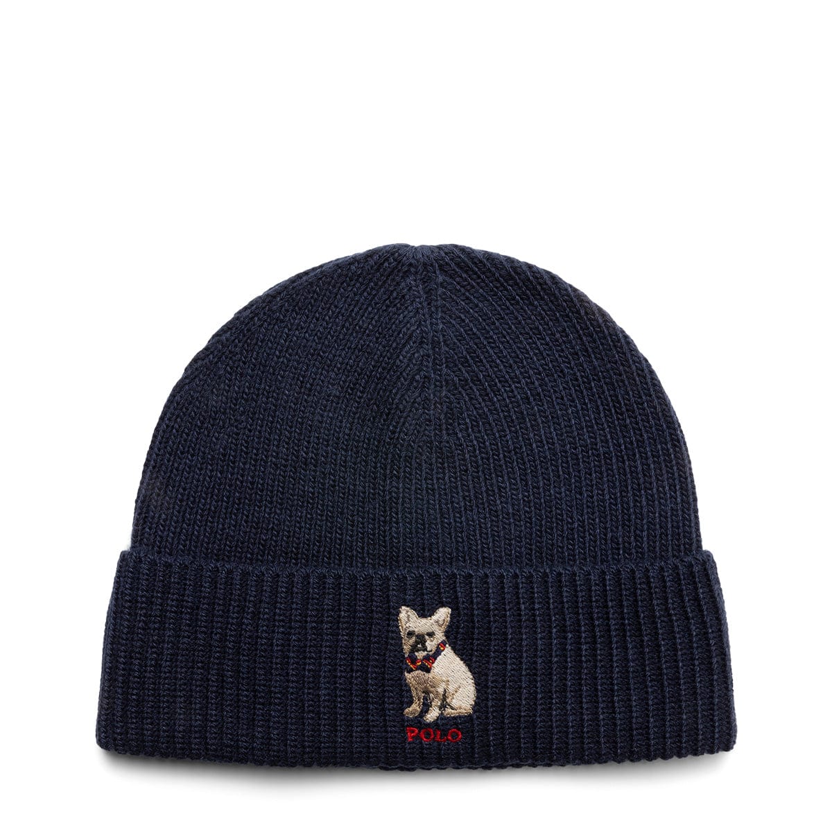 Polo Ralph Lauren Headwear NEWPORT NAVY / O/S EMBROIDERED FRENCHIE BEANIE