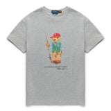 Polo Ralph Lauren T-Shirts FISHING BEAR GRAPHIC T-SHIRT