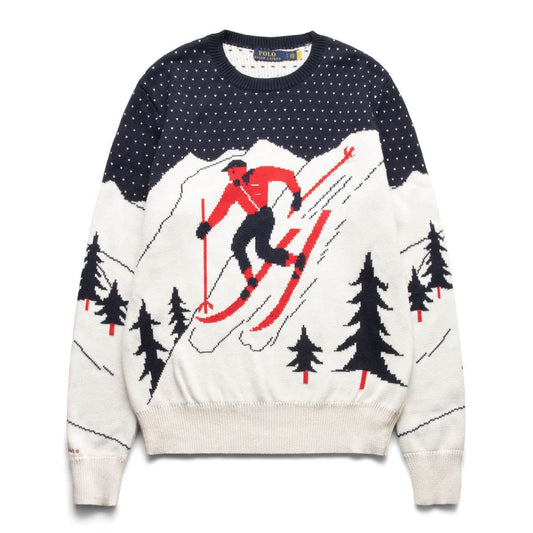 Polo Ralph Lauren Knitwear JACQUARD STITCHED SKI MOTIF CREWNECK SWEATER