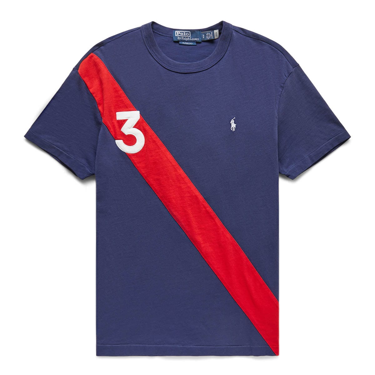 Polo Ralph Lauren T-Shirts ORIGINAL LABEL SASH STRIPE T-SHIRT