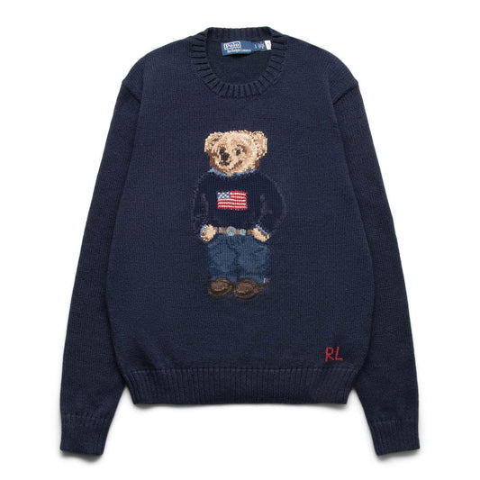 Polo Ralph Lauren Knitwear POLO BEAR FLAG CREWNECK SWEATER